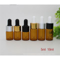 30ml Black Color Glass Essential Oil Bottle (klc-8)